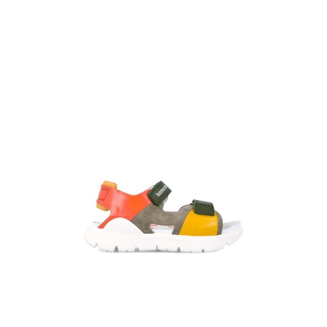 Sandale pentru copii biomecanics, militar 242272-c-33