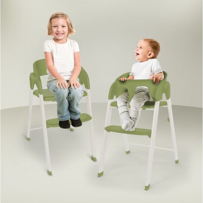 Babygo - scaun de masa 3 in 1 transformabil levels khaki bbbbgo-5109