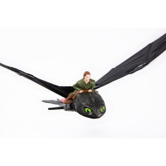 CUM SA ITI DRESEZI DRAGONUL FIGURINA DRAGON TOOTHLESS ZBURATOR CU TELECOMANDA VIV6074369