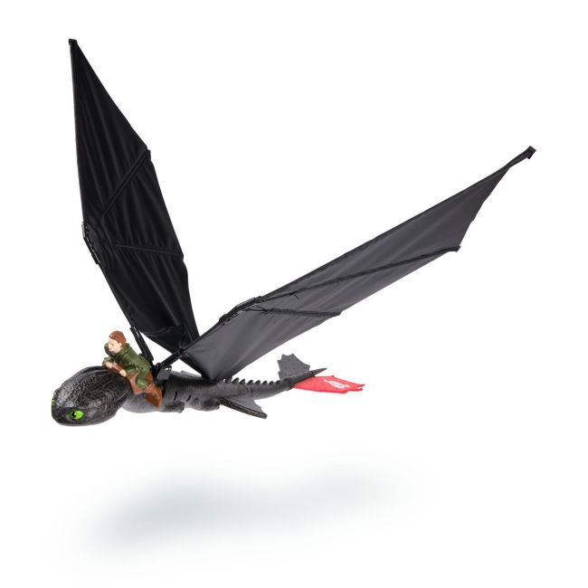CUM SA ITI DRESEZI DRAGONUL FIGURINA DRAGON TOOTHLESS ZBURATOR CU TELECOMANDA VIV6074369