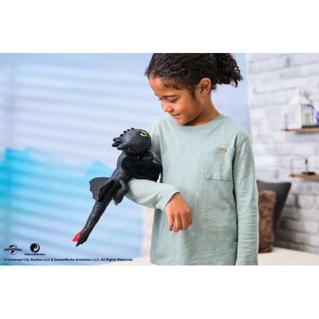 CUM SA ITI DRESEZI DRAGONUL HUG SI GLIDE FIGURINA DRAGON TOOTHLESS VIV6072913