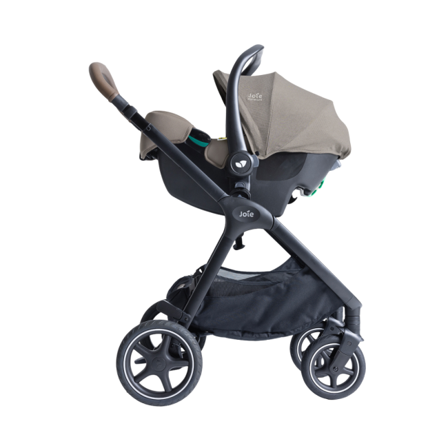 Joie - carucior pentru copii multifunctional 3 in 1 finiti signature maple (carucior finiti + landou ramble xl + scoica i-snug) bbbt1606aampl000