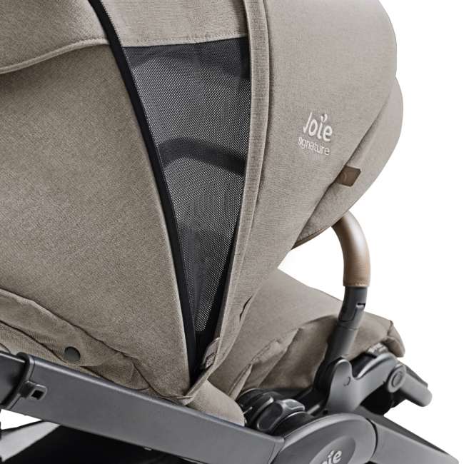 Joie - carucior pentru copii multifunctional 3 in 1 finiti signature maple (carucior finiti + landou ramble xl + scoica i-snug) bbbt1606aampl000