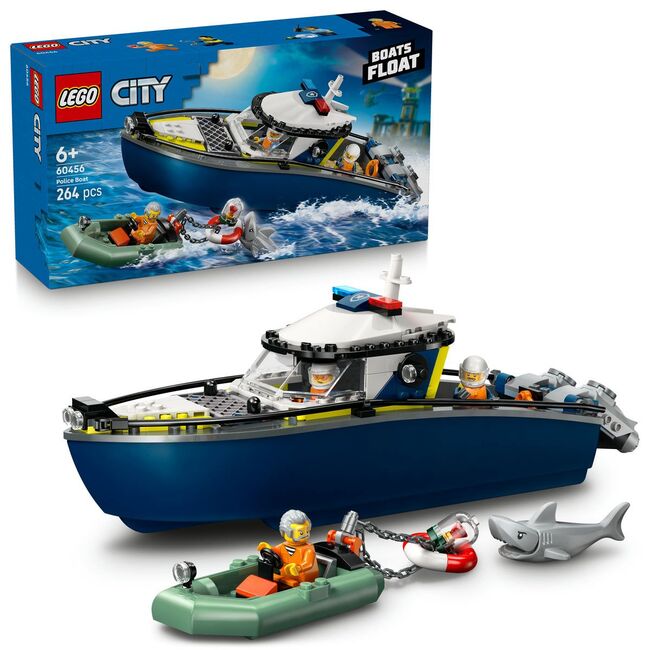 LEGO CITY URMARIRE CU BARCA DE POLITIE 60456 VIVLEGO60456