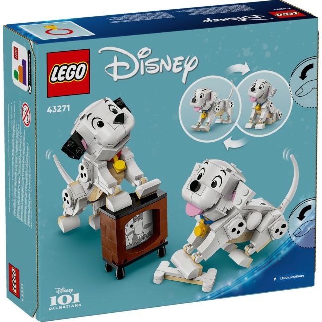 LEGO DISNEY CATELUSII LUCKY SI PENNY DIN 101 DALMATIENI 43271 VIVLEGO43271
