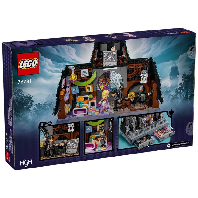 LEGO WEDNESDAY DORMITORUL LUI WEDNESDAY SI AL LUI EMID 76781 VIVLEGO76781