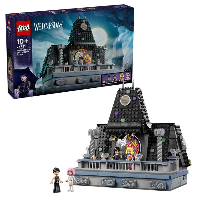 LEGO WEDNESDAY DORMITORUL LUI WEDNESDAY SI AL LUI EMID 76781 VIVLEGO76781