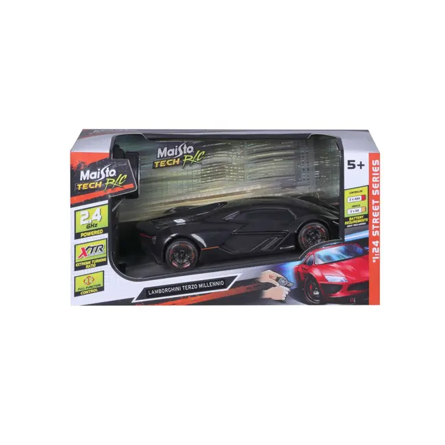 MAISTO MASINUTA CU TELECOMANDA 2 4GHZ LAMBORGHINI TERZO MILLENNIO SCARA 1 LA 24 VIVMST81525