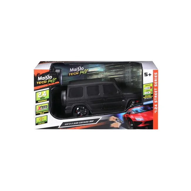 MAISTO MASINUTA CU TELECOMANDA 2 4GHZ MERCEDES BENZ G CLASS 2018 SCARA 1 LA 24 VIVMST81526