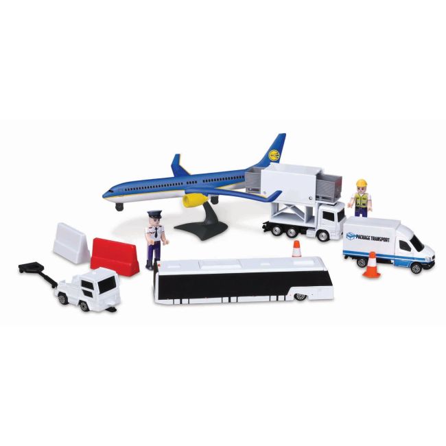 MAISTO SET AEROPORT AVION ALBASTRU VIVMST12620_ALBASTRU