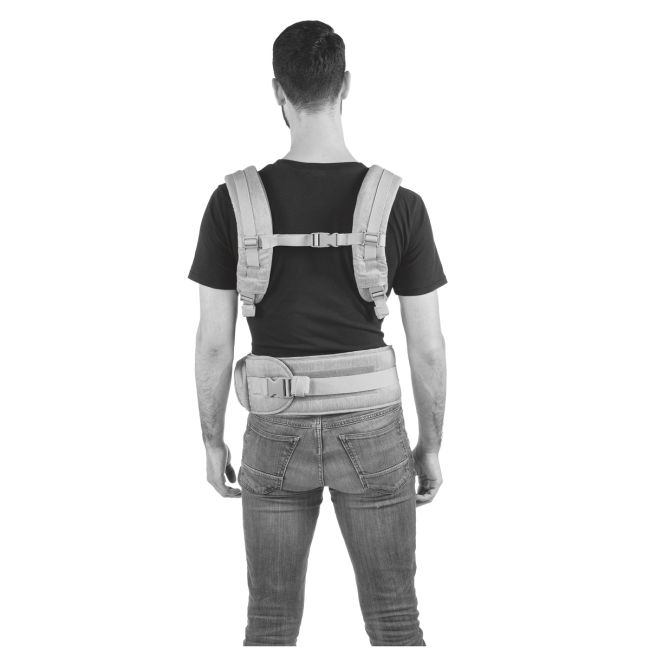 Marsupiu ergonomic multifunctional Chicco Hip Seat cu suport pentru sold, Denim (albastru), 0luni+ CHC79147-8_DENIM