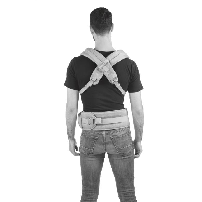 Marsupiu ergonomic multifunctional Chicco Hip Seat cu suport pentru sold, Denim (albastru), 0luni+ CHC79147-8_DENIM