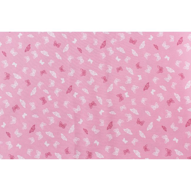 Sac de dormit Fluturasi roz, 70 cm, 0.5 tog KDEABC