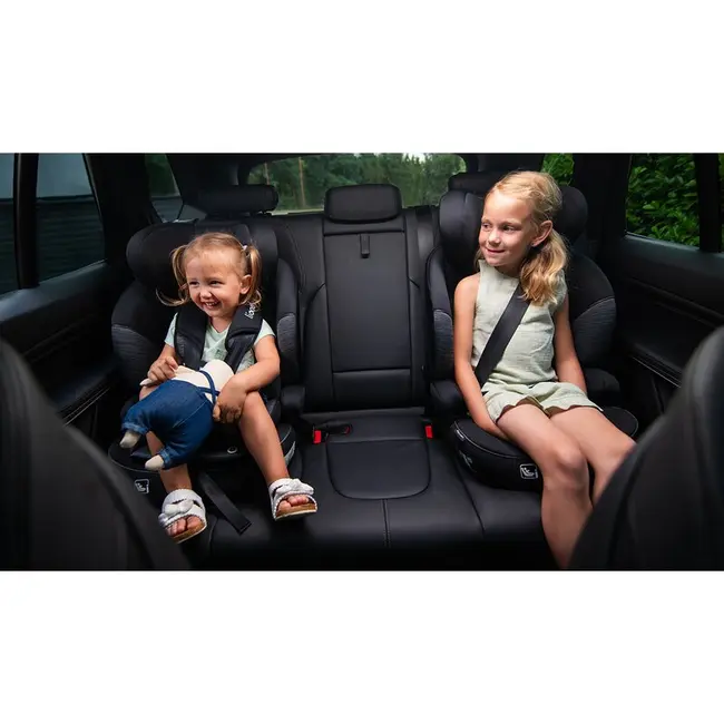 Scaun auto, Lionelo, Levi i-Size, Universal, Instalare FWF, Cu tetiera reglabila in 10 pozitii, Cu spatar detasabil, 76-150 cm, Conform cu R129, Albastru BYNLO-LEVI_I-SIZE_BLUE_COBALT