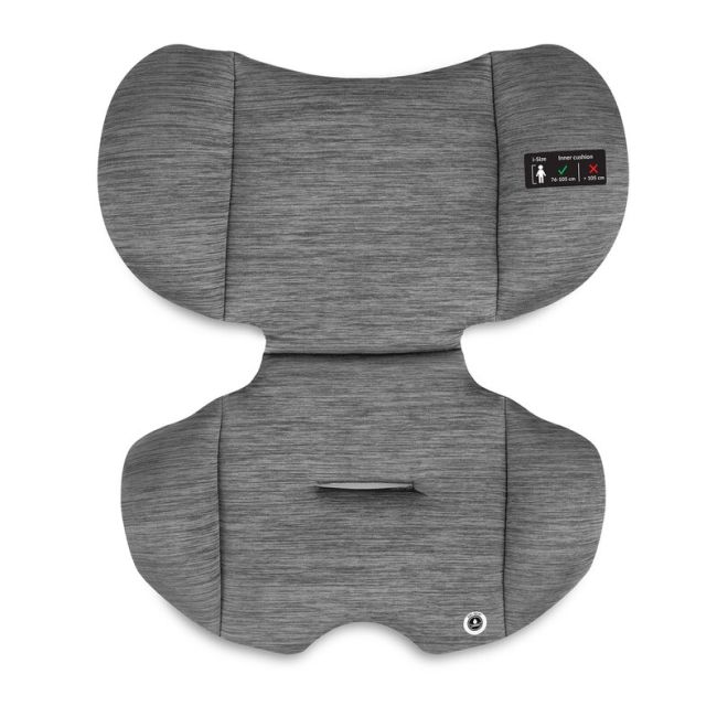 Scaun auto, Lionelo, Levi i-Size, Universal, Instalare FWF, Cu tetiera reglabila in 10 pozitii, Cu spatar detasabil, 76-150 cm, Conform cu R129, Gri BYNLO-LEVI_I-SIZE_BLACK_GREY