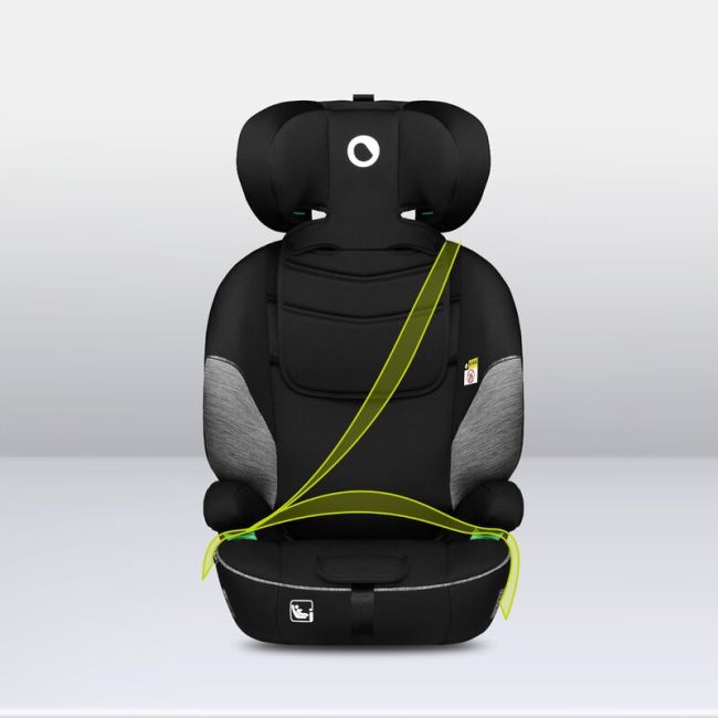 Scaun auto, Lionelo, Levi i-Size, Universal, Instalare FWF, Cu tetiera reglabila in 10 pozitii, Cu spatar detasabil, 76-150 cm, Conform cu R129, Gri BYNLO-LEVI_I-SIZE_BLACK_GREY