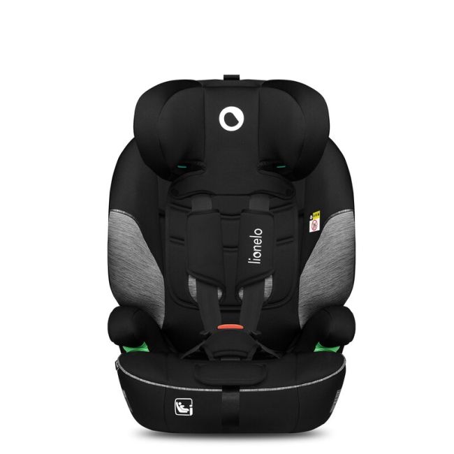 Scaun auto, Lionelo, Levi i-Size, Universal, Instalare FWF, Cu tetiera reglabila in 10 pozitii, Cu spatar detasabil, 76-150 cm, Conform cu R129, Gri BYNLO-LEVI_I-SIZE_BLACK_GREY