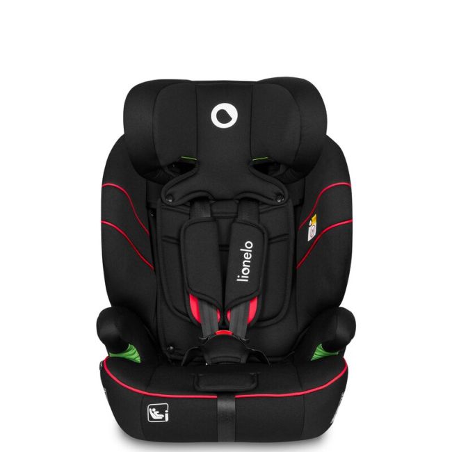 Scaun auto, Lionelo, Levi i-Size, Universal, Instalare FWF, Cu tetiera reglabila in 10 pozitii, Cu spatar detasabil, 76-150 cm, Conform cu R129, Negru BYNLO-LEVI_I-SIZE_SPORTY_BLACK