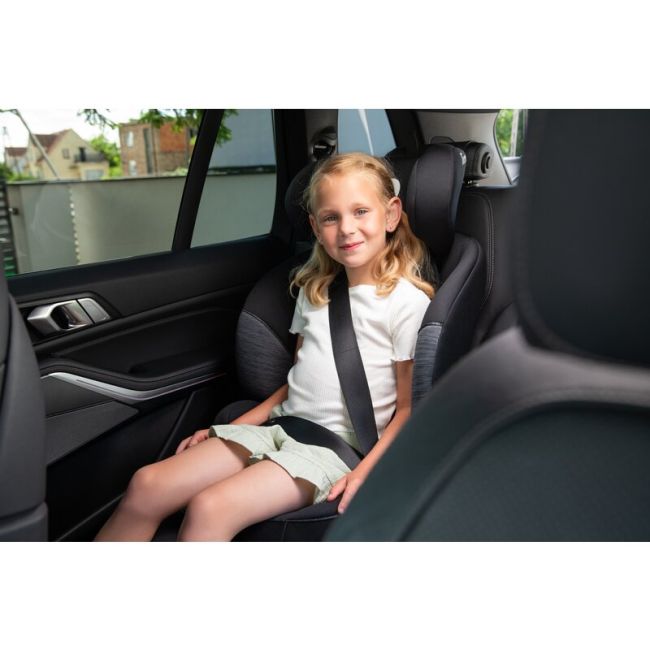 Scaun auto, Lionelo, Levi i-Size, Universal, Instalare FWF, Cu tetiera reglabila in 10 pozitii, Cu spatar detasabil, 76-150 cm, Conform cu R129, Roz BYNLO-LEVI_I-SIZE_PINK_BABY