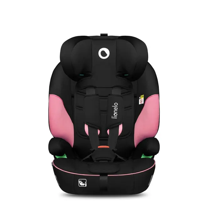 Scaun auto, Lionelo, Levi i-Size, Universal, Instalare FWF, Cu tetiera reglabila in 10 pozitii, Cu spatar detasabil, 76-150 cm, Conform cu R129, Roz BYNLO-LEVI_I-SIZE_PINK_BABY