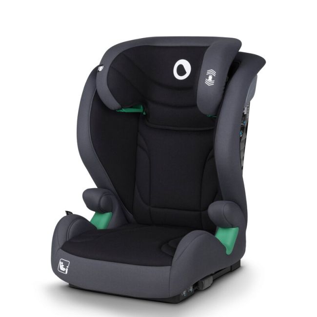 Scaun auto, Lionelo, i-Size Igo, 100- 150 cm, Cu isofix, Protectie laterala, Ajustare spatar in 2 pozitii, Tetiera Tri-Guard reglabila in 11 pozitii, Conform cu standardul european de securitate R129, Gri BYNLO-IGO_I-SIZE_GREY_GRAPHITE
