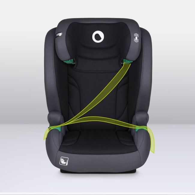 Scaun auto, Lionelo, i-Size Igo, 100- 150 cm, Cu isofix, Protectie laterala, Ajustare spatar in 2 pozitii, Tetiera Tri-Guard reglabila in 11 pozitii, Conform cu standardul european de securitate R129, Gri BYNLO-IGO_I-SIZE_GREY_GRAPHITE