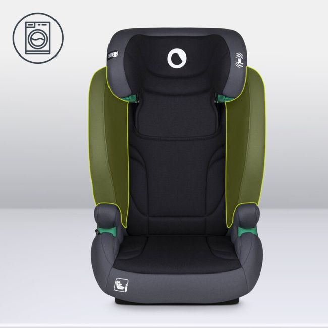 Scaun auto, Lionelo, i-Size Igo, 100- 150 cm, Cu isofix, Protectie laterala, Ajustare spatar in 2 pozitii, Tetiera Tri-Guard reglabila in 11 pozitii, Conform cu standardul european de securitate R129, Gri BYNLO-IGO_I-SIZE_GREY_GRAPHITE