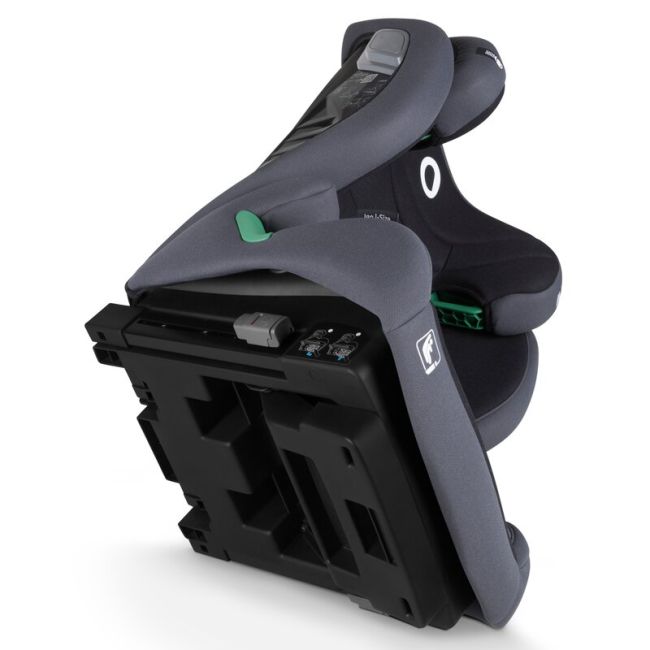 Scaun auto, Lionelo, i-Size Igo, 100- 150 cm, Cu isofix, Protectie laterala, Ajustare spatar in 2 pozitii, Tetiera Tri-Guard reglabila in 11 pozitii, Conform cu standardul european de securitate R129, Gri BYNLO-IGO_I-SIZE_GREY_GRAPHITE
