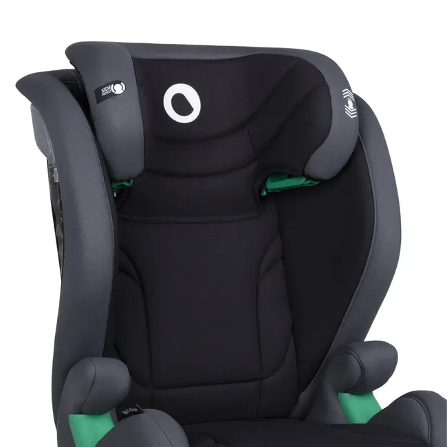 Scaun auto, Lionelo, i-Size Igo, 100- 150 cm, Cu isofix, Protectie laterala, Ajustare spatar in 2 pozitii, Tetiera Tri-Guard reglabila in 11 pozitii, Conform cu standardul european de securitate R129, Gri BYNLO-IGO_I-SIZE_GREY_GRAPHITE