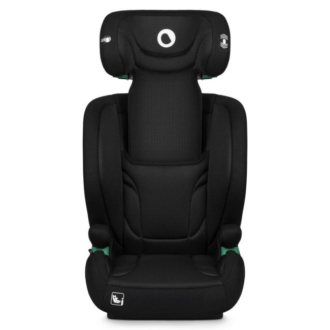 Scaun auto, Lionelo, i-Size Igo, 100- 150 cm, Cu isofix, Protectie laterala, Ajustare spatar in 2 pozitii, Tetiera Tri-Guard reglabila in 11 pozitii, Conform cu standardul european de securitate R129, Negru BYNLO-IGO_I-SIZE_BLACK_CARBON