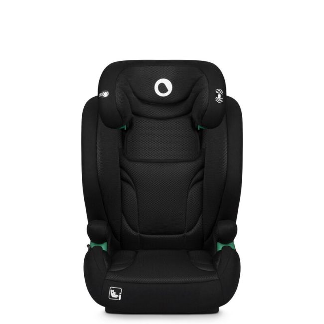 Scaun auto, Lionelo, i-Size Igo, 100- 150 cm, Cu isofix, Protectie laterala, Ajustare spatar in 2 pozitii, Tetiera Tri-Guard reglabila in 11 pozitii, Conform cu standardul european de securitate R129, Negru BYNLO-IGO_I-SIZE_BLACK_CARBON
