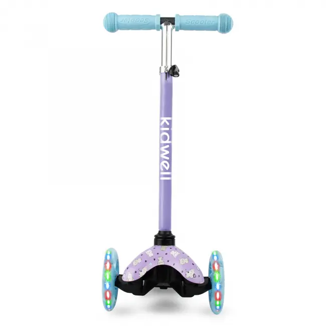 Trotineta Copii, Reglabila, Roti Luminoase, Uno Kitty, 3+ Ani, Pana La 25 Kg, Kidwell Pjbhubauno02a2