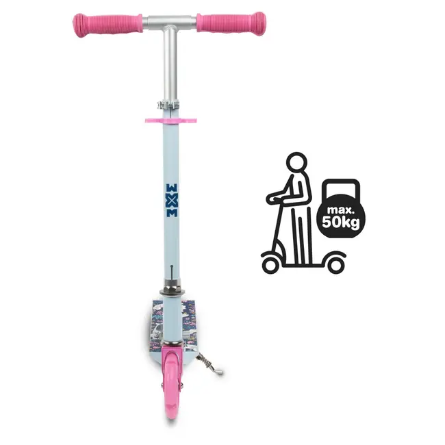 Trotineta Pliabila, Wxm, Skipo Dog, Aluminiu, Roti Led 120mm, Pana La 50 Kg, Multicolor Pjbhsskif01