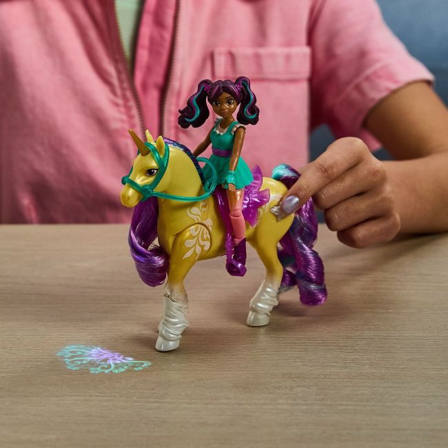 UNICORN ACADEMY SET PAPUSA AVA SI UNICORNUL LEAF PLANTA MAGICA VIV6072482