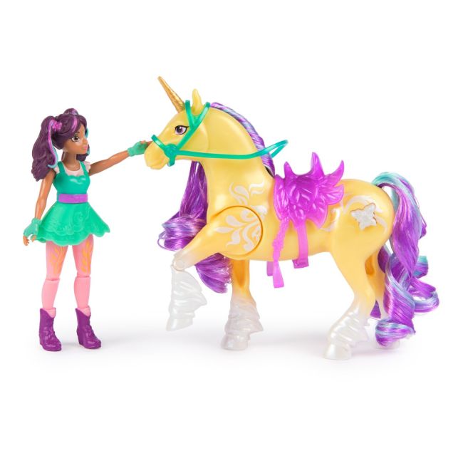 UNICORN ACADEMY SET PAPUSA AVA SI UNICORNUL LEAF PLANTA MAGICA VIV6072482