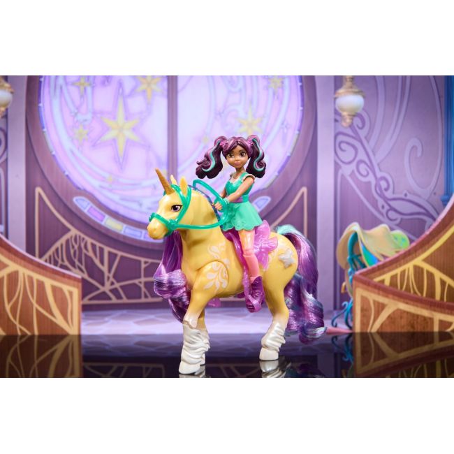 UNICORN ACADEMY SET PAPUSA AVA SI UNICORNUL LEAF PLANTA MAGICA VIV6072482
