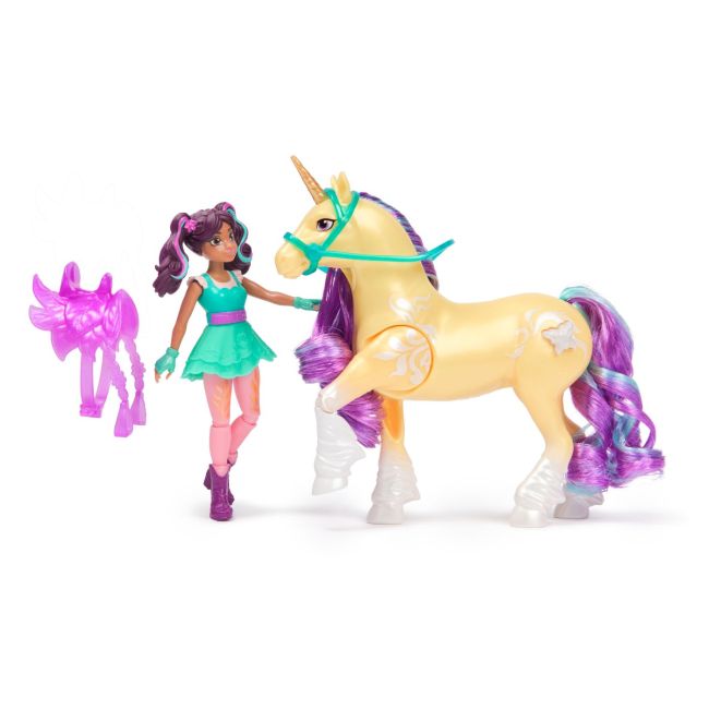 UNICORN ACADEMY SET PAPUSA AVA SI UNICORNUL LEAF PLANTA MAGICA VIV6072482