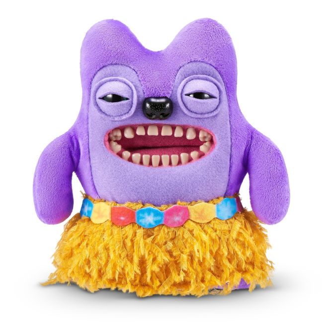 Fuggler - Jucarie de plus, 23 cm - Ciudateii in vacanta, Greedy Grinner - purple BKF15714L