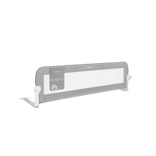 Bariera de siguranta rabatabila pentru pat, Momi Lexi Plus - Grey KRTAKCE00063