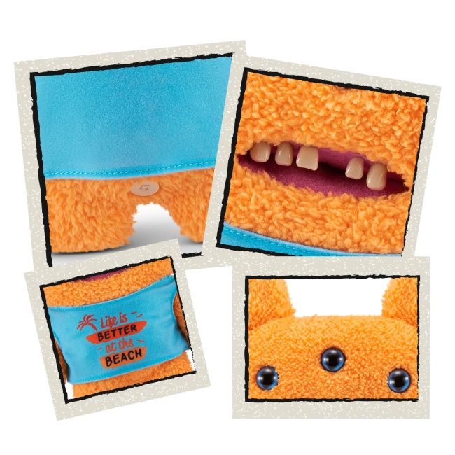 Fuggler - Jucarie de plus, 23 cm - Ciudateii in vacanta, Reek-O - orange BKF15714B
