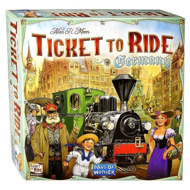 Joc de societate Ticket to Ride Germany, limba engleza BKF720015