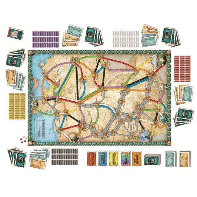 Joc de societate Ticket to Ride Germany, limba engleza BKF720015