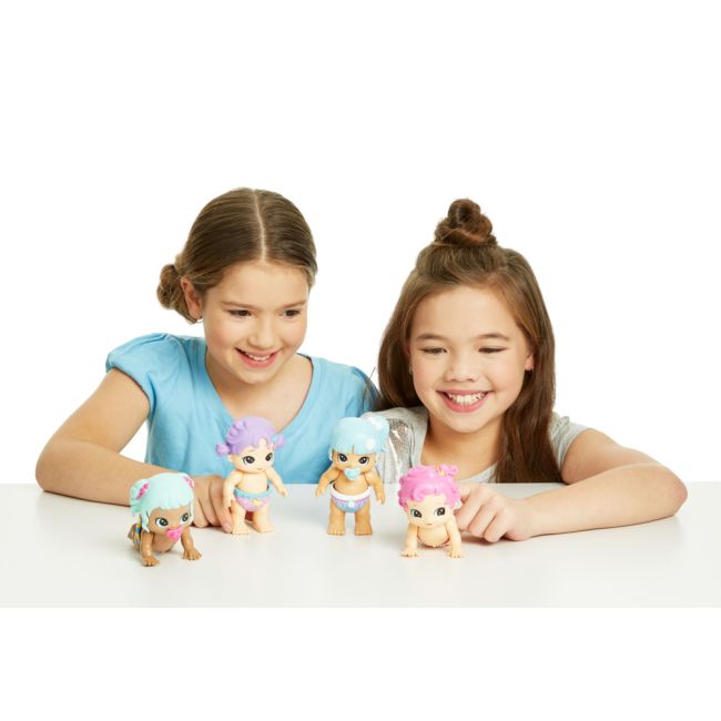Little Live Bizzy Bubs - Bebelus cu functii, Polly Petals BKF28469