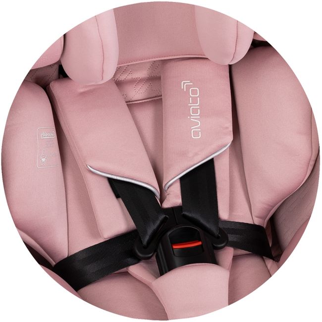 Scaun auto chipolino aviato i-size 40-150 cm pink marshmallow hubstkavt02505pm