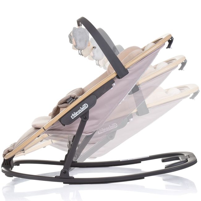 Scaunel balansoar chipolino senso biscotta wood hubsheso0252bi