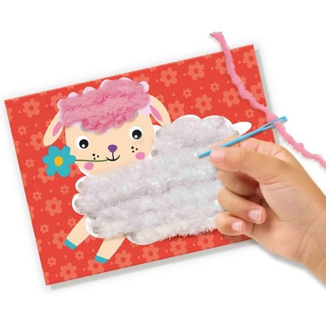 Set de broderie animale pufoase sa14043