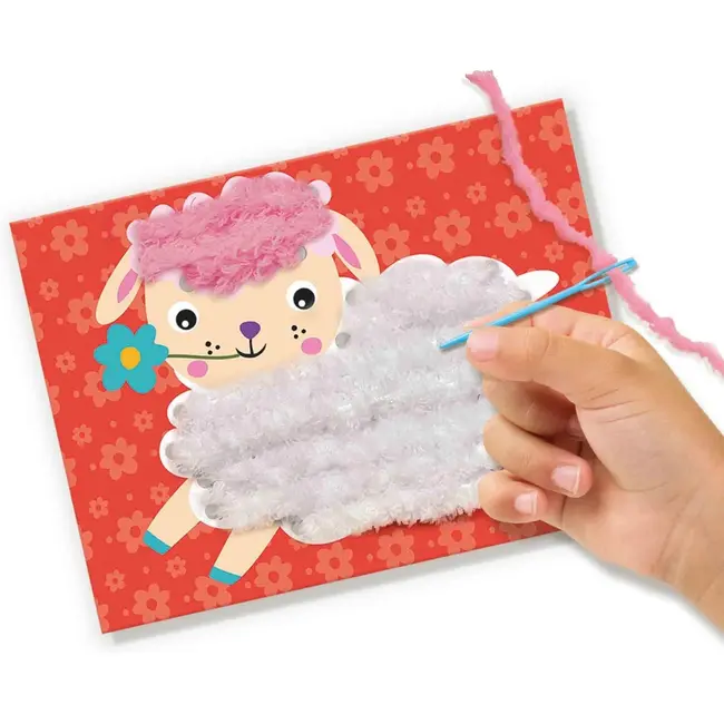 Set de broderie animale pufoase sa14043