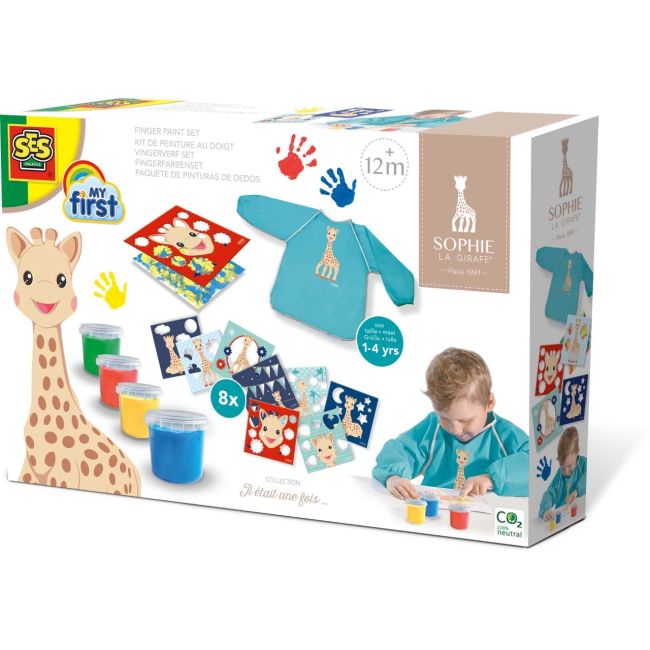 Set de pictat cu degetul - girafa sophie sa14494
