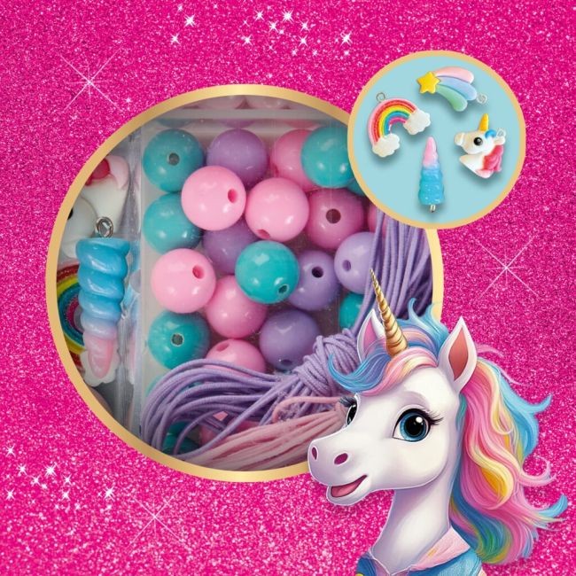 Set margelute pentru bratari - unicorni sa14749