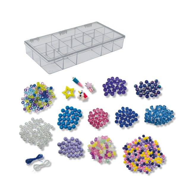 Set margelute pentru bratari stralucesc in intuneric-unicorni sa14773